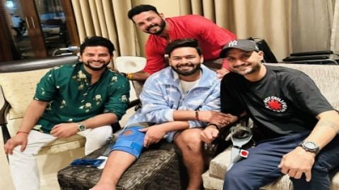 Suresh Raina, Harbhajan Singh, Sreesanth meet Rishabh Pant, pen heartwarming notes on social media