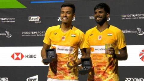 Swiss Open 2023: Satwik-Chirag clinch men's doubles title