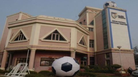 The Building of All India Football Federation.