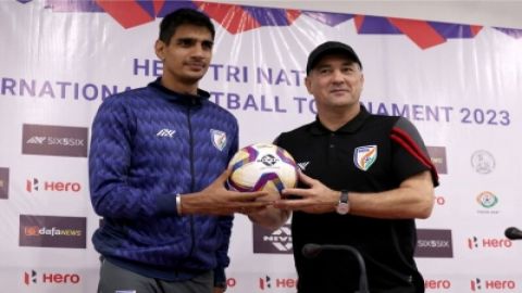 Tri-nation football tournament: Playing in Manipur a moment of joy for Blue Tigers, says coach Stima