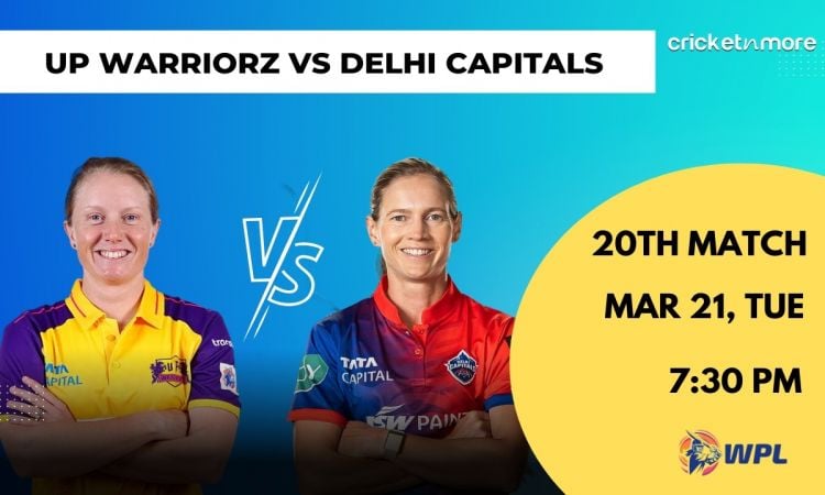 Cricket Image for UP Warriorz vs Delhi Capitals, 20th Match WPL 2023 – UPW-w vs DC-w Cricket Match P