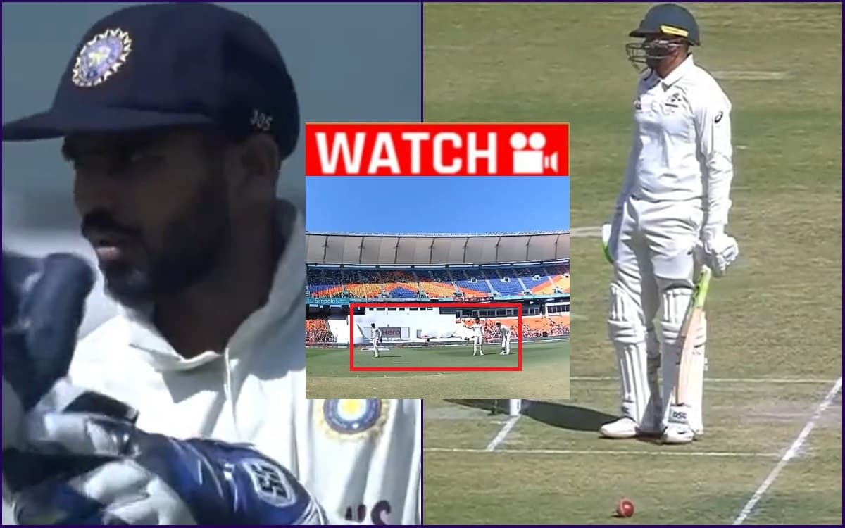 Cricket Image for VIDEO: कोना भरत ने खोया आपा, उस्मान ख्वाजा को बेवजह मारी गेंद; विराट भी हुए हैरान