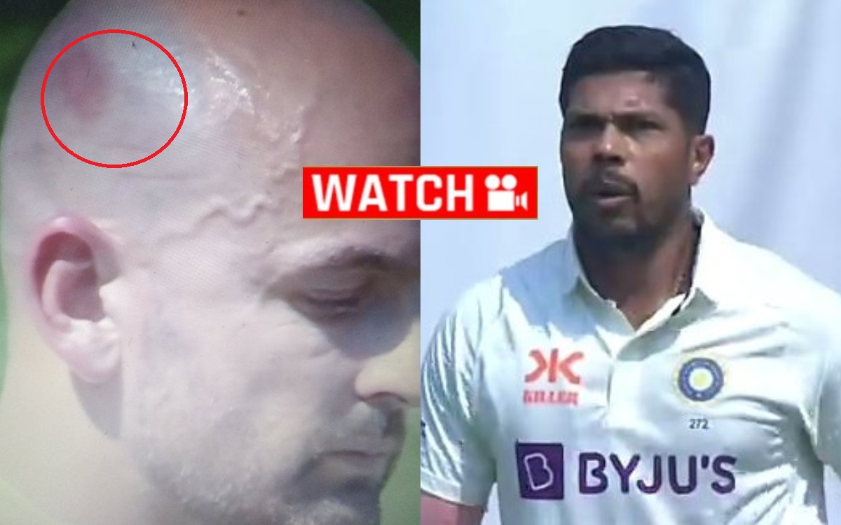 Cricket Image for रफ्तार का सौदागर उमेश यादव, नाथन लियोन के सिर पर छोड़ा लाल निशान; देखें VIDEO