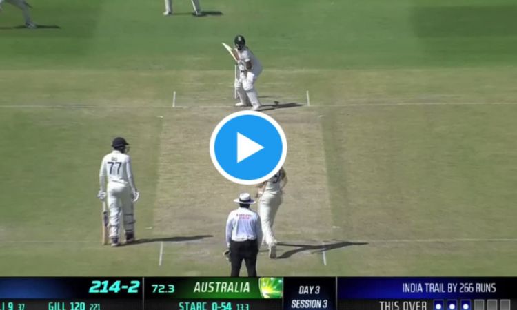 Starc vs Kohli: रफ्तार से डरा रहे थे स्टार्क, विराट ने Swag से जड़ दिया स्ट्रेट ड्राइव: देखें VIDEO