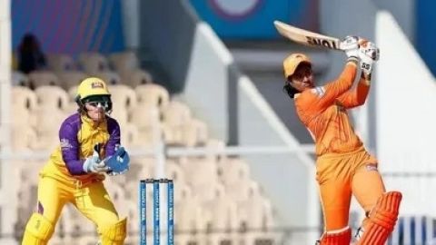 WPL 2023: Hemalatha, Gardner fifties power Gujarat Giants to 178/6 against UP Warriorz