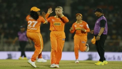 WPL 2023: Sophia, Harleen, Ashleigh shine in Gujarat Giants' first win of the tournament