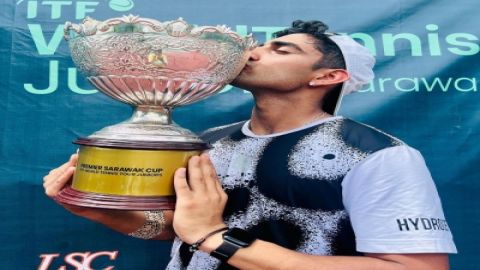 Yuvan Nandal wins at 38th Premier Sarawak Cup Tennis tournament