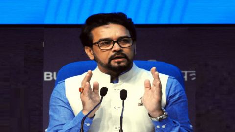 Anurag Thakur chairs 'Chintan Shivir' of Ministers of Youth Affairs & Sports of States and UTs in Ma