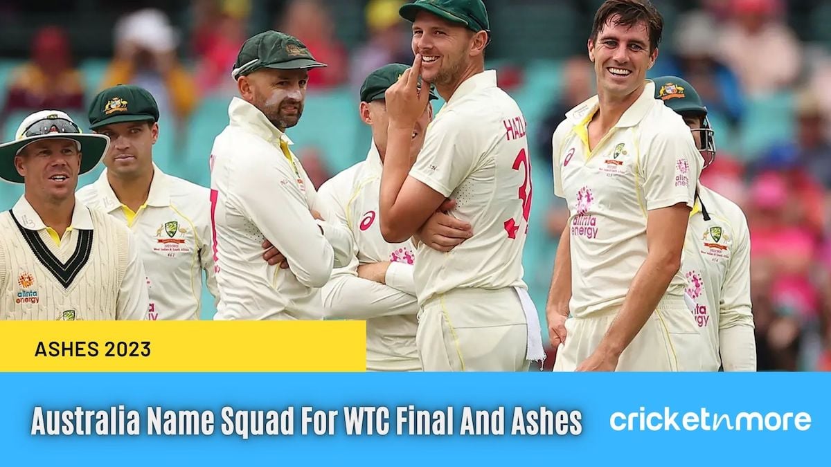 Australia Name Squad For World Test Championship Final And Ashes 2023