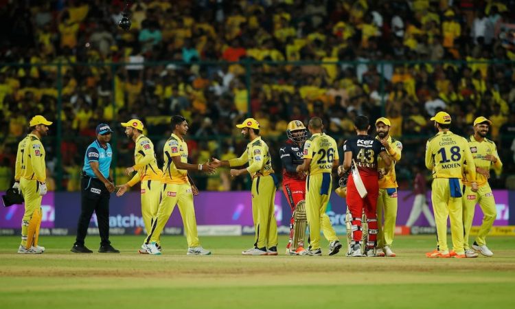 CSK beat rcb BY 8 runs in 24th match of ipl 2023
