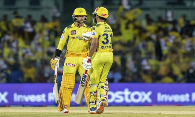 IPL 2023 Chennai Super Kings set 218 runs Lucknow Super Giants