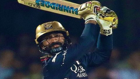 Bengaluru : RCB's batter Virat Kohli walks back after winning the IPL 2023 match against Mumbai Indi