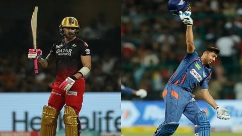 RCB Captain Faf Du Plessis Fined Rs 12 Lakhs For Slow Over-Rate, Lsg's Avesh Khan Reprimanded