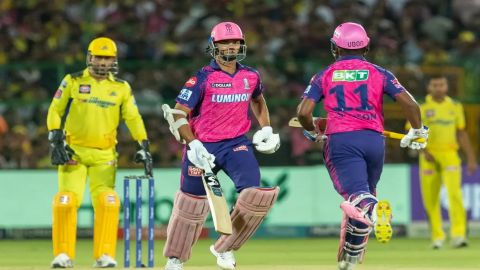 IPL 2023: Young Indian batters shine as Rajasthan Royals make 202-5 in their first innings vs Chenna