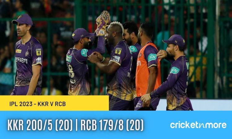 IPL 2023: रॉय के अर्धशतक और वरुण के 3 विकेट की मदद से KKR ने RCB को चखाया हार का स्वाद