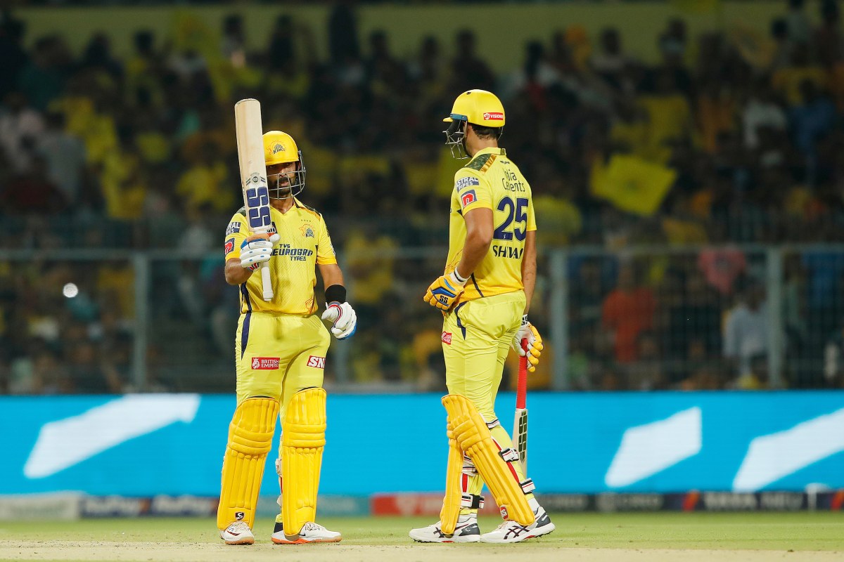 IPL 2023: रहाणे-दुबे ने खेली तूफानी पारी, सीएसके ने केकेआर के सामने 235 ...