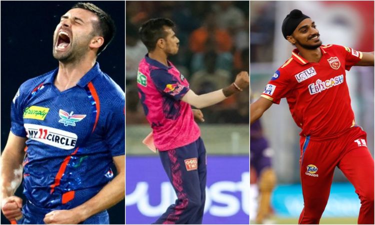 IPL 2023: चार विकेट चटका कर पर्पल कैप की रेस में दूसरे नंबर पर पहुँचे युजवेंद्र चहल, मार्क वुड पहले नंबर पर 