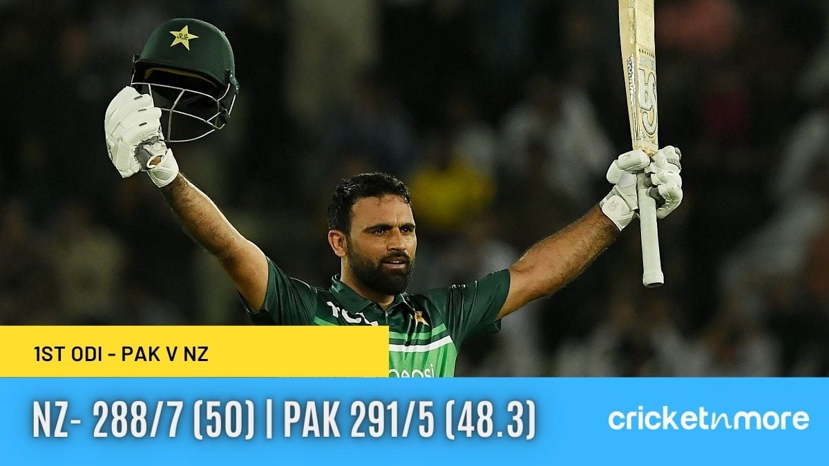 Pakistan vs New Zealand First ODI Report And Scorecard