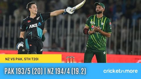 Chapman's Unbeaten Century Helps New Zealand End Pakistan series 2-2