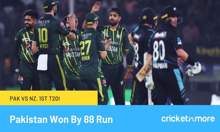 Pak vs NZ 1st t20I