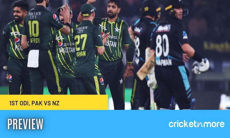 Pakistan vs New Zealand 1st ODI