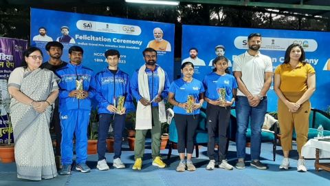 Priyanka Goswami, Shaili Singh among athletes feted for winning medals in national-level events
