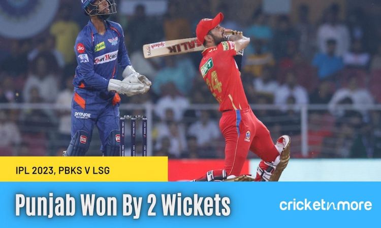 IPL 2023: Sikandar Raza, Shahrukh Khan Lead Punjab To Two-Wicket Victory Over Lucknow