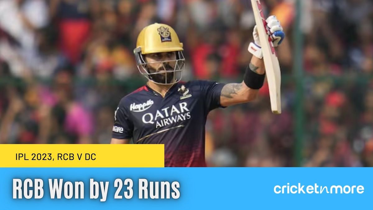 Ipl 2023 Rcb Beat Delhi Capitals By 23 Runs 8949