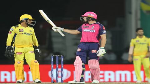 IPL 2023: Jos Buttler's fifty and Shimron Hetmyer's finishing cameo guided RR to a healthy total in 