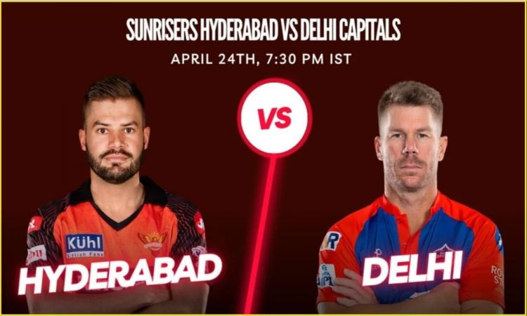 IPL 2023:  दिल्ली कैपिटल्स ने सनराइजर्स हैदराबाद  के खिलाफ टॉस जीतकर बल्लेबाजी चुनी 
