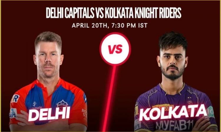 IPL 2023: दिल्ली कैपिटल्स ने कोलकाता नाईट राइडर्स के खिलाफ टॉस जीतकर गेंदबाजी चुनी, देखें प्लेइंग XI 