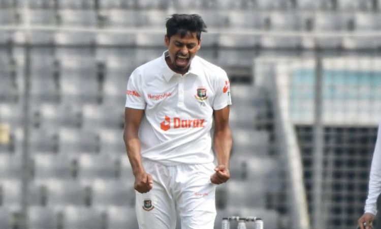  Taijul Islam stars with his 11th Test five-for as Ireland are bowled out for 214