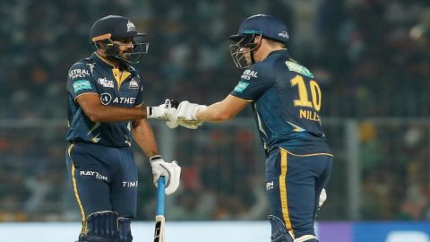 IPL 2023: Gujarat Titans beat Kolkata Knight Riders by 7 wickets at Eden Gardens!