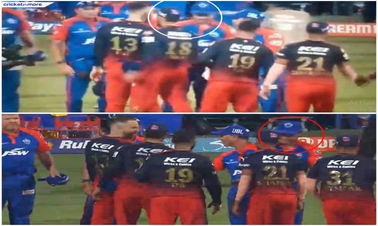 IPL 2023: No handshake between Virat Kohli and Sourav Ganguly - watch video!
