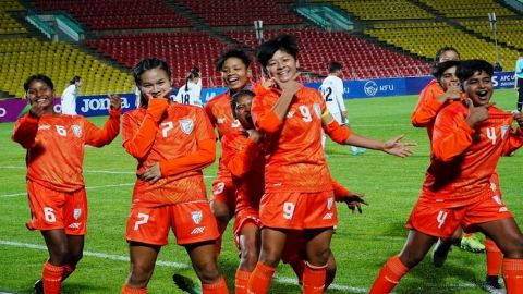 Women's Asian Cup Qualifiers: India U17 team beat Kyrgyz Republic 1-0