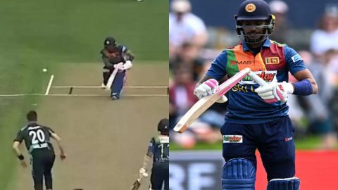 Adam Milne delivers a bat-breaker against Pathum Nissanka in second T20I Watch Video