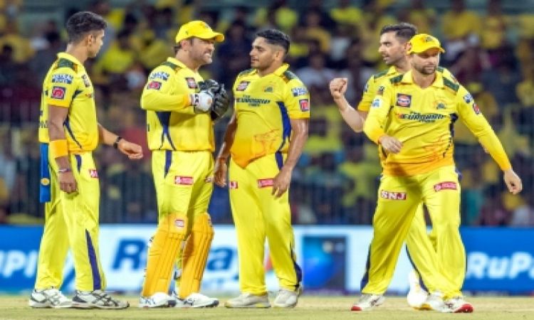 Ahmadabad : CSK's Tushar Deshpande in action during the first match of  IPL 2023 between Gujarat Tit