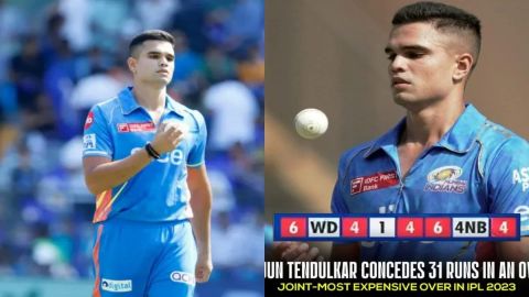 Arjun Tendulkar Gave 31 Runs In One Over Against Punjab Kings Watch!