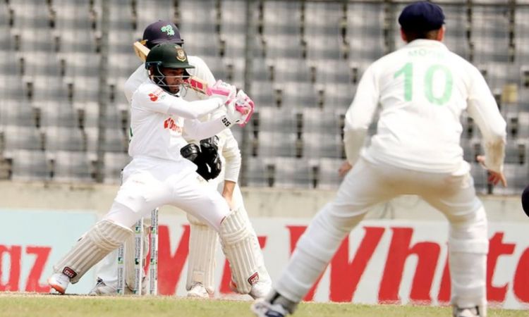Cricket Image for BAN vs IRE Test: लोर्कन टकर का शतक गया बेकार, बांग्लादेश ने आयरलैंड को टेस्ट मैच 6