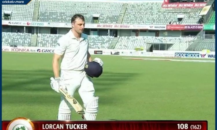 लोर्कन टकर और एंडी मैकब्राइन के दम पर आयरलैंड ने की वापसी, तीसरे दिन का खेल खत्म होने तक बनाएं 286 रन