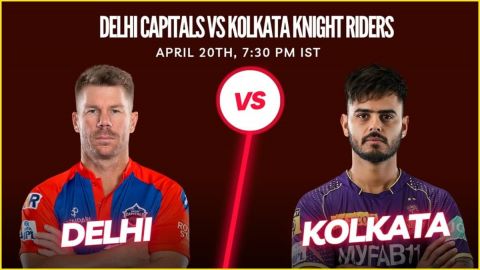 Cricket Image for DC vs KKR, Dream 11 Prediction: 4 बल्लेबाज़ टीम में करें शामिल, पिच का औसत स्कोर 1