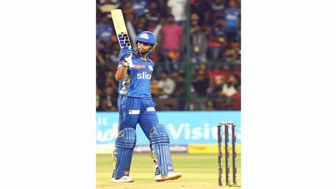 IPL 2023: Tilak Varma's magnificent 84 not out steers Mumbai Indians to 171/7 against RCB