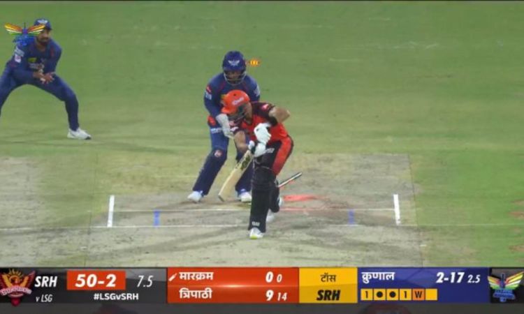 Cricket Image for VIDEO: पहली बॉल पर बोल्ड हुए एडेन मार्क्रम, क्रुणाल पांड्या ने लखनऊ में मचाया गदर