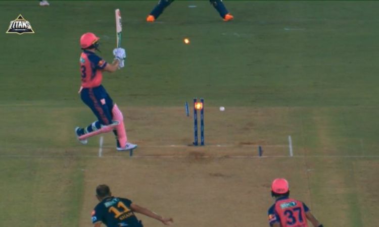 Cricket Image for VIDEO: शमी के सामने कांपे बटलर, कुछ ऐसे उड़ गई स्टंप