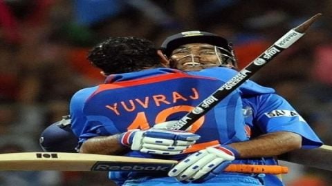 MS Dhoni reveals 'emotionally high' moment from India's historic 2011 World Cup final win. (Credit :