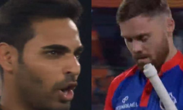 Cricket Image for VIDEO: भुवी ने कुछ ऐसे हिलाई गेंद, पहली बॉल पर आउट हो गए फिल सॉल्ट