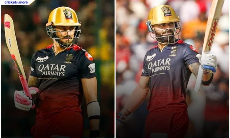 PBKS vs RCB: फाफ डु प्लेसिस और विराट कोहली ने ठोका पचासा, पंजाब किंग्स को मिला 175 रनों का लक्ष्य