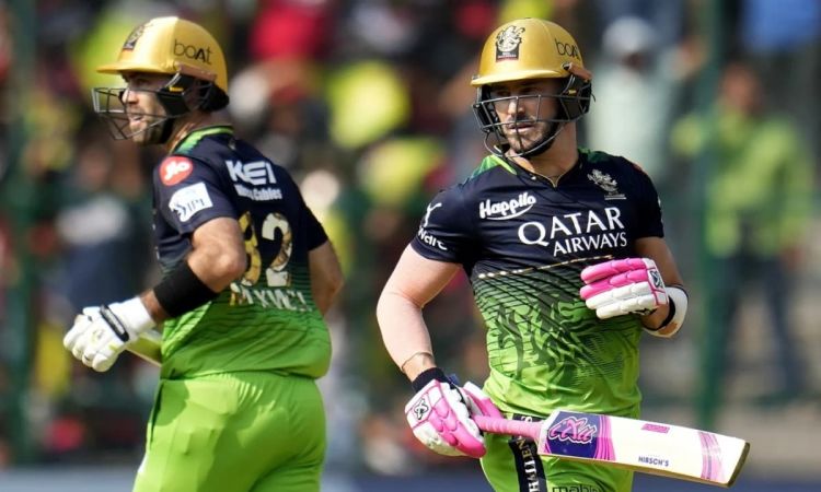 RCB vs RR, IPL 2023: मैक्सवेल और डु प्लेसिस ने ठोका पचासा, RCB ने RR को दिया 190 रनों का लक्ष्य