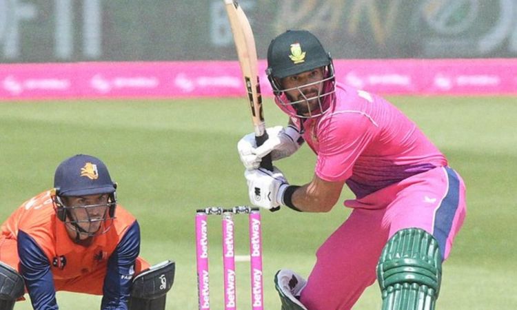 SA vs NED 2nd ODI: एडेन मार्कराम ने चौके-छक्कों से बनाए 24 गेंदों पर 110 रन, नीदरलैंड्स को मिला 371 रनों का लक्ष्य