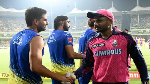 IPL 2023:Rajasthan Royals Captain Sanju Samson Fined Rs 12 Lakhs For Slow Over Rate